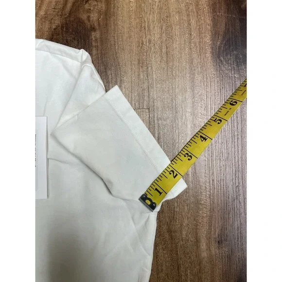 Proenza Schouler New York White Label Women's Solid Stretch Jersey T Shirt Sz S - Picture 9 of 9